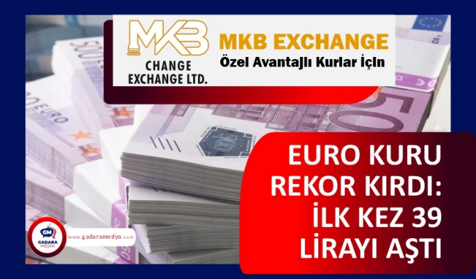 Euro rekor kırdı!