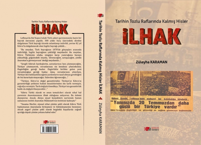  Gazeteci Züleyha Karaman’ın “İlhak” kitabı satışa çıktı