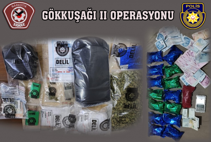  Gazimağusa’da uyuşturucu operasyonu... 2 kişi tutuklandı