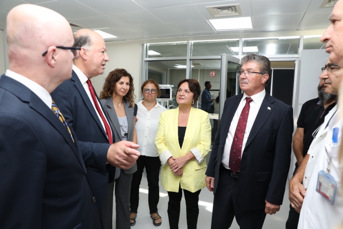 Gazimağusa Devlet Hastanesi Yeni Doğan Yoğun Bakım Ünitesi açıldı