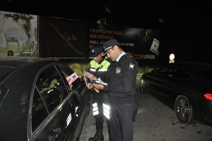  Gazimağusa Polis Müdürlüğü'nden asayiş ve trafik denetimleri...