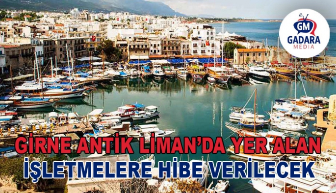 Girne Antik Liman’da yer alan işletmelere hibe