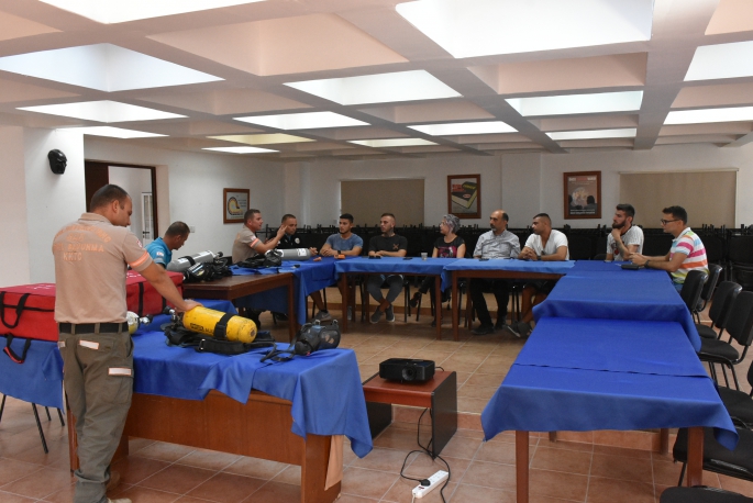  Girne Belediyesi Kanalizasyon Birimi iş sağlığı ve güvenliği eğitimi aldı