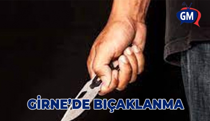 Girne'de güpegündüz bıçaklama!