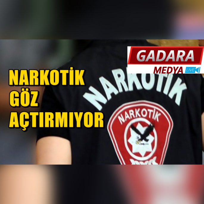 Girne’de  narkotik sahadaydı 