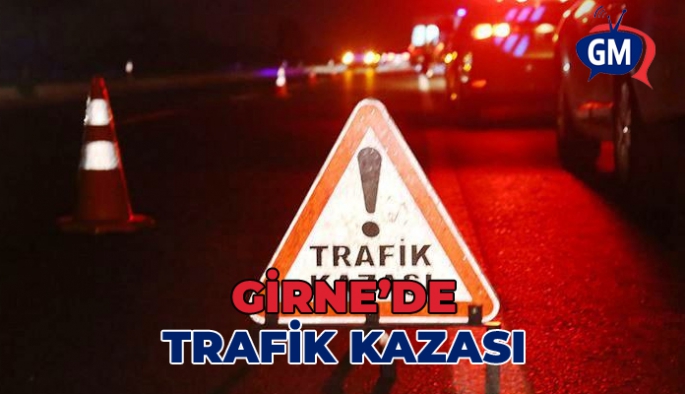 Girne’de otomobilin çarptığı motosiklet sürücüsü yaralandı