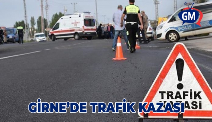 GİRNE'DE TRAFİK KAZASI