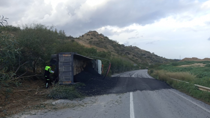  Girne - Değirmenlik Anayolunda kaza