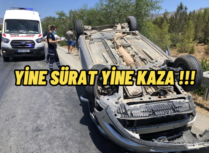 Girne Lefkoşa yolunda feci kaza!!!