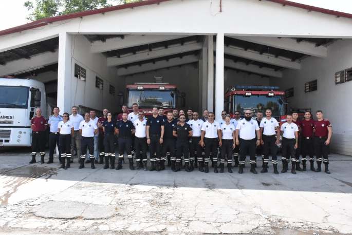 Girne zabıta birimleri ilk yardım eğitimlerini tamamladı