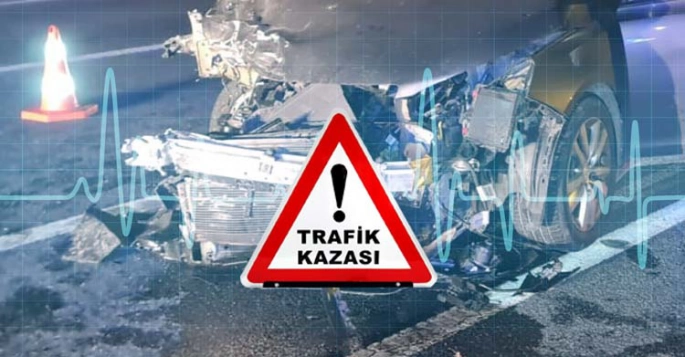  Gönyeli’de trafik kazası.. 2 yaralı