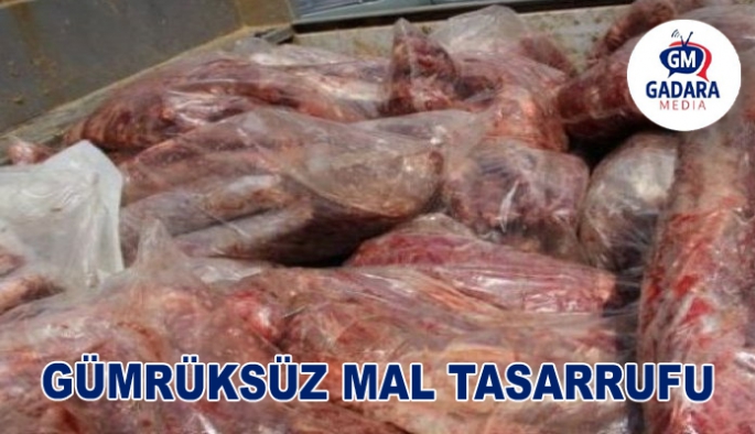 GÜMRÜKSÜZ MAL TASARRUFU