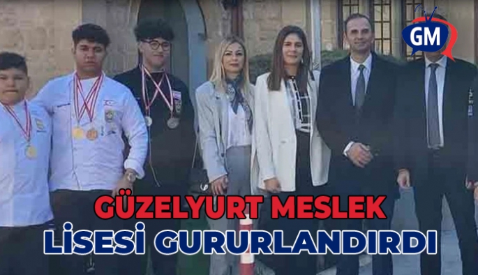 Güzelyurt Meslek Lisesi, İstanbul’dan madalyalarla döndü