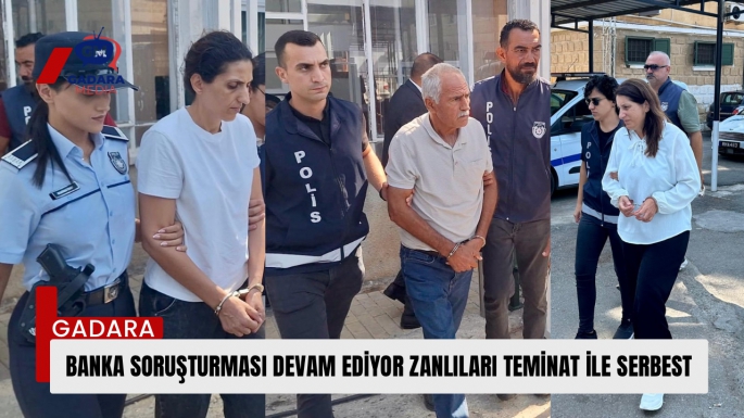 Güzelyurt’ta banka soruşturması , zanlılar teminatla serbest , İyilikten maraz doğdu, milyonlarca liralık vurgun !