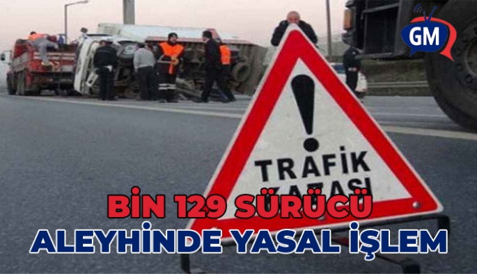 Haftalık trafik raporu: 73 trafik kazasında 26 kişi yaralandı