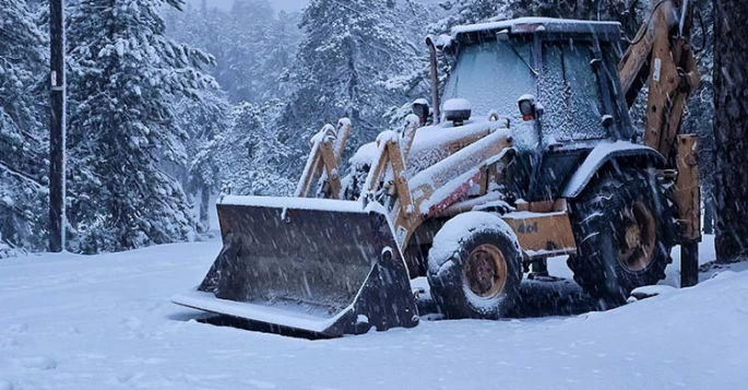 Hava Durumu: Troodos’a giden tüm yollar tehlikeli