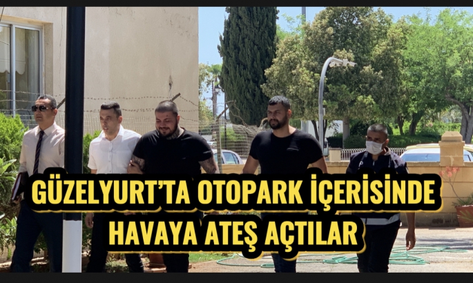 Havaya ateş açtılar 