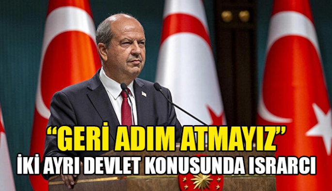 İki ayrı devlete dayalı çözüm önerimizden geri adım atılamaz