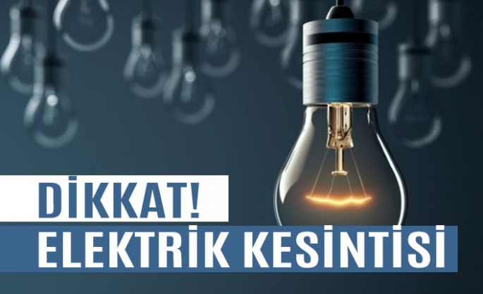 İskele bölgesinde bazı yerlere 3 saat elektrik verilemeyecek