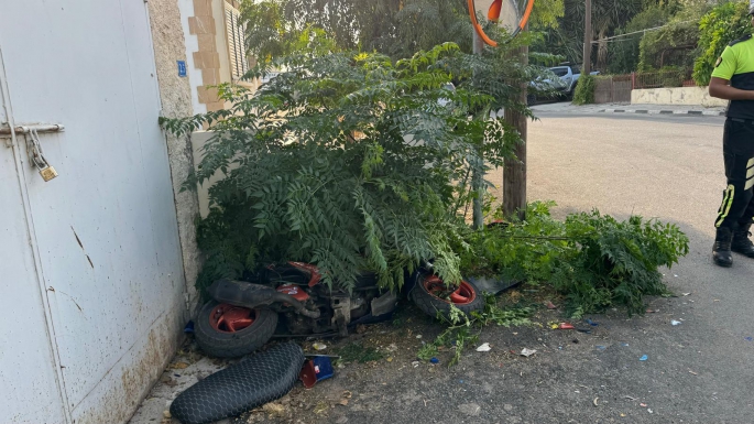 İskele'de trafik kazası.. 1 yaralı