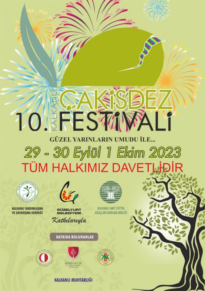  Kalkanlı Çakisdez Festivali 29 Eylül-1 Ekim arasında yapılıyor