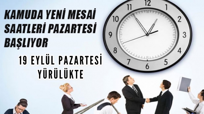 Kamuda kış mesaisi pazartesi başlıyor!!