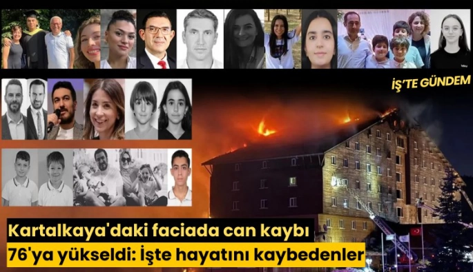 Kartalkaya'daki faciada can kaybı 76'ya yükseldi: İşte hayatını kaybedenler