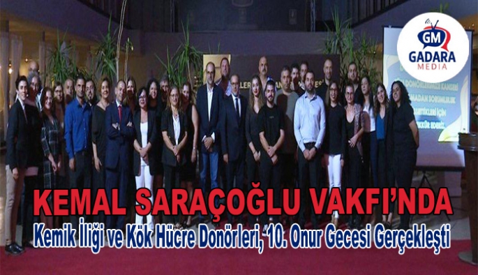 Kemik İliği ve Kök Hücre Donörleri, 10. Onur Gecesi Gerçekleşti