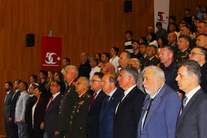 Kıbrıs Barış Harekatı 50. Yılı Davetli Sempozyumu yapıldı