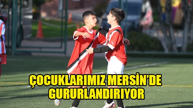 Kıbrıs Türk Futbol Federasyonu'na bağlı U12 Milli Takımımız, Mersin’deki karşılaşmalarına devam ediyor.