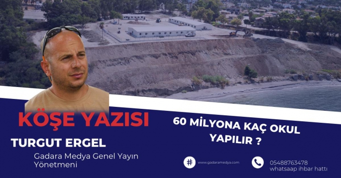 Konteynerlere 60 Milyon TL:Eğitime Gerçek Yatırımı Ne Zaman Yapacağız?