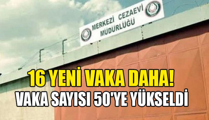 KTAMS Başkanı Güven Bengihan, cezaevindeki koronavirüs vaka sayısının 50'ye yükseldiğini duyurdu. 