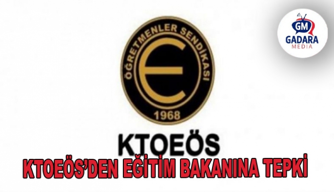 KTOEÖS DEN EĞİTİM BAKANINA SERT TEPKİ