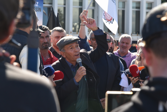  KTSO ve KTEZO hükümeti protesto için ortak eylem yaptı