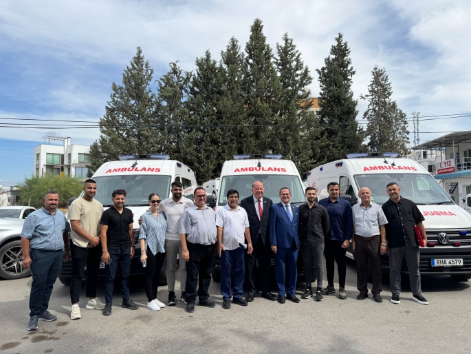 KTTO ve China Bazaar'dan Sağlık Bakanlığı'na 10 yeni ambulans!