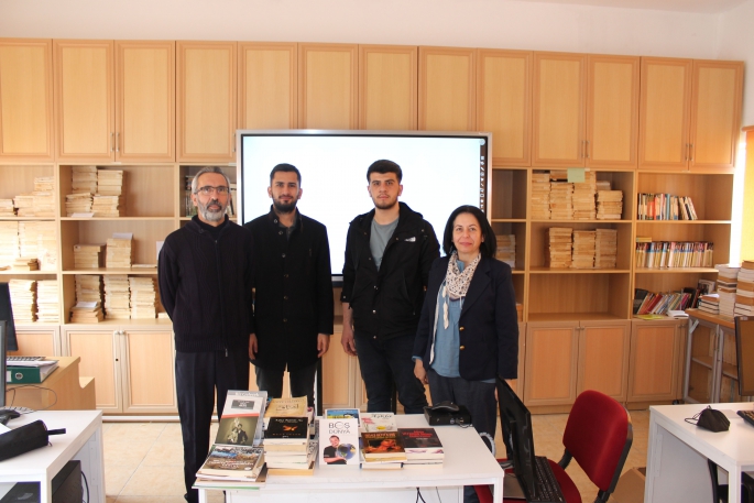 LAÜ’den Lefke Gazi Lisesi’ne kitap bağışı