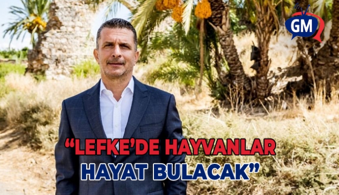 Lefke’de Hayvanlar Yaşam Alanı projesi hayat bulacak