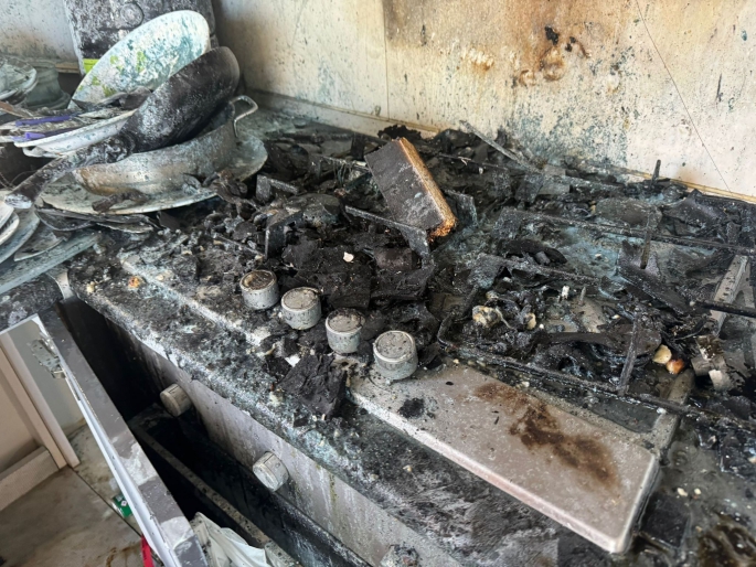 Lefkoşa'da ocakta unutulan tencere yangına neden oldu