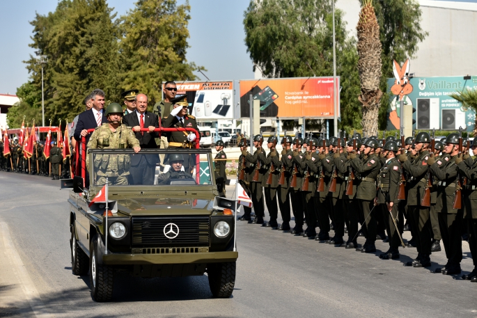 Lefkoşa Dr. Küçük Bulvarı'nda tören düzenlendi