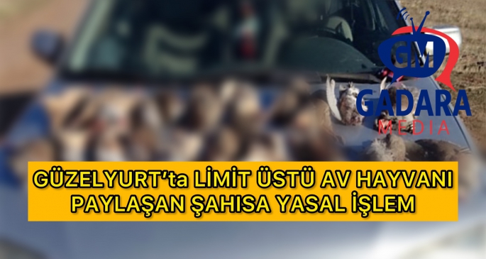 Limit üstü avı  paylaştı başı belaya girdi 