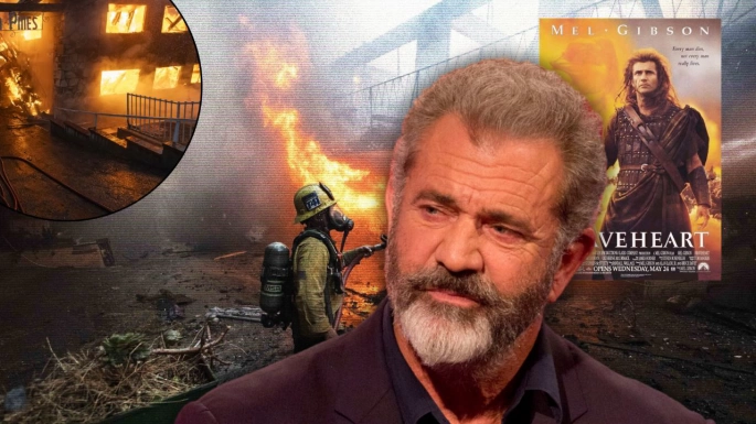 Los Angeles'taki orman yangınlarında ünlü oyuncu Mel Gibson da evini kaybetti