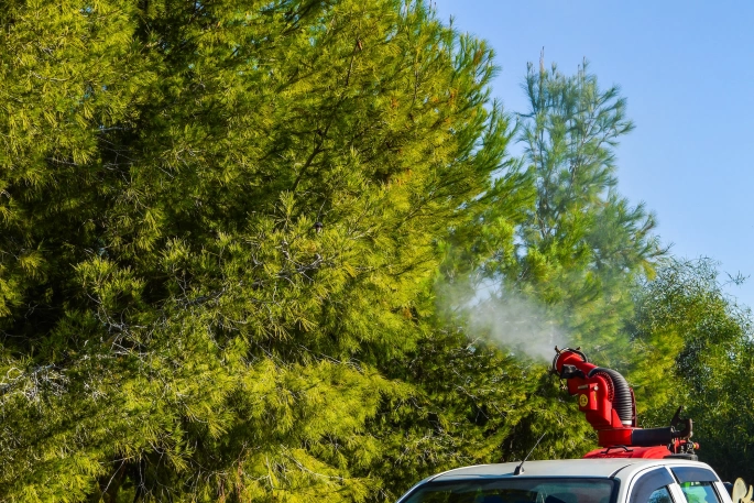  LTB çam kese böceğine karşı biyolojik ilaçlamaya başladı