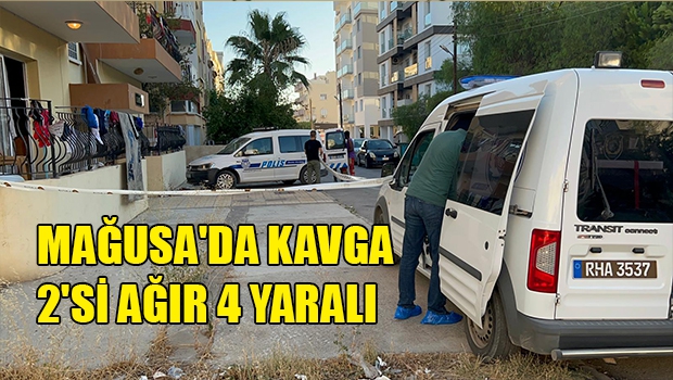 Mağusa'da kavga 2'si ağır 4 yaralı