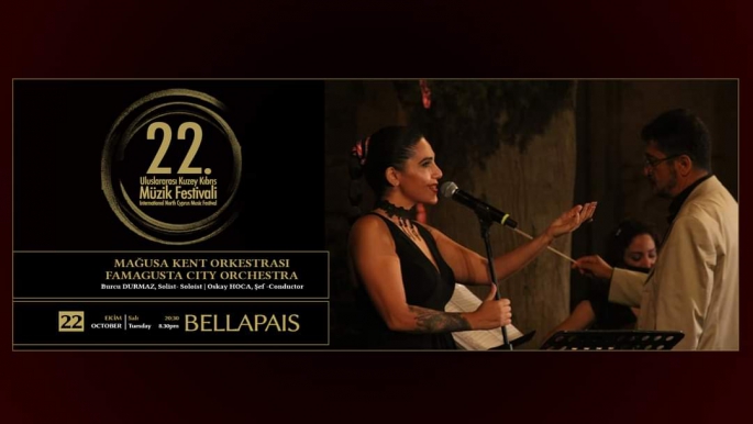 Mağusa Kent Orkestrası ve Burcu Durmaz, Kuzey Kıbrıs Müzik Festivali’nde sahne alacak