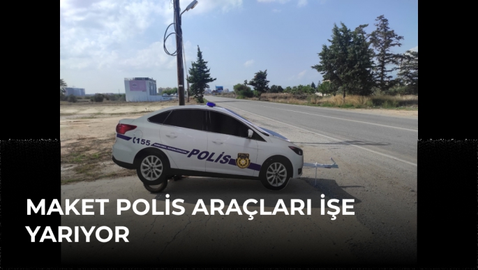 Maket Polis Araçlar İşe Yarıyor