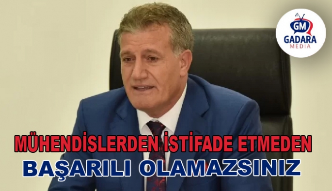 Makine Mühendisleri Odası’ndan Erhan Arıklı’ya: Mühendislerden istifade etmeden başarılı olamazsınız