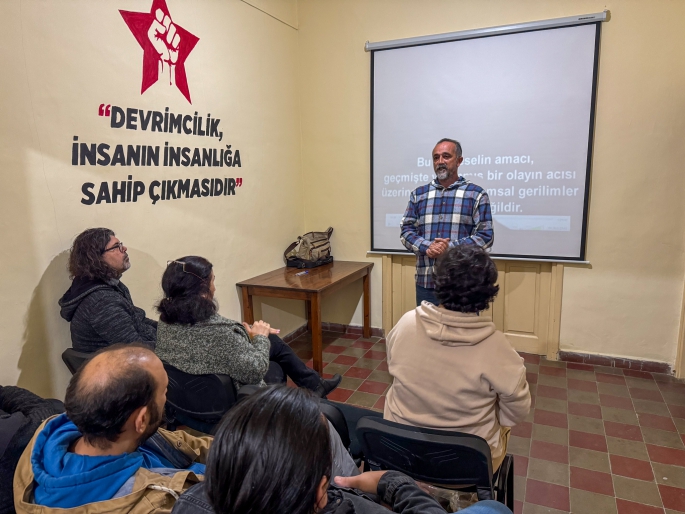 Maraş Katliamı'nın 45. yıl dönümü nedeniyle BY tarafından belgesel gösterimi yapıldı