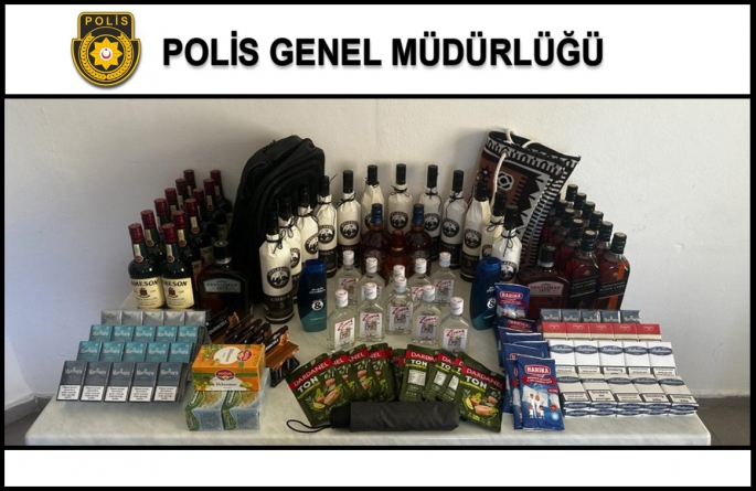  Marketten 70 paket sigara çaldığı tespit edilen şahsın önceden çaldığı ürünler de bulundu