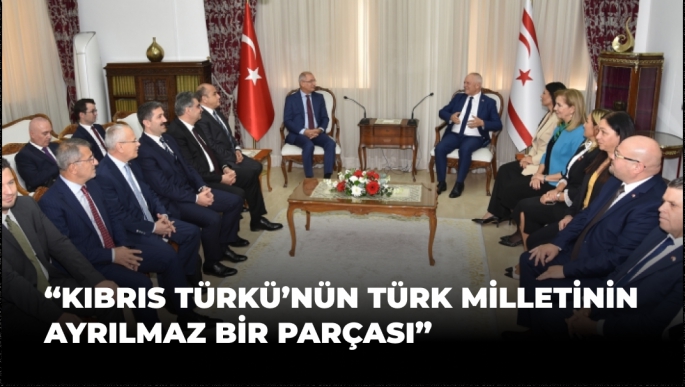 Meclis Başkanı Töre, AK Parti Genel Başkan Yardımcısı Ala’yı kabul etti