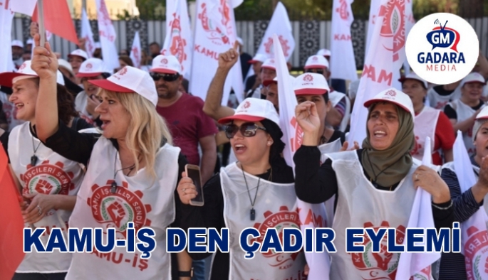 Meclis önünde çadır eylemi başladı